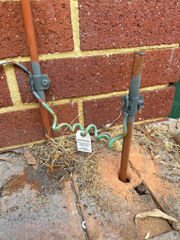 earth rod in perth home